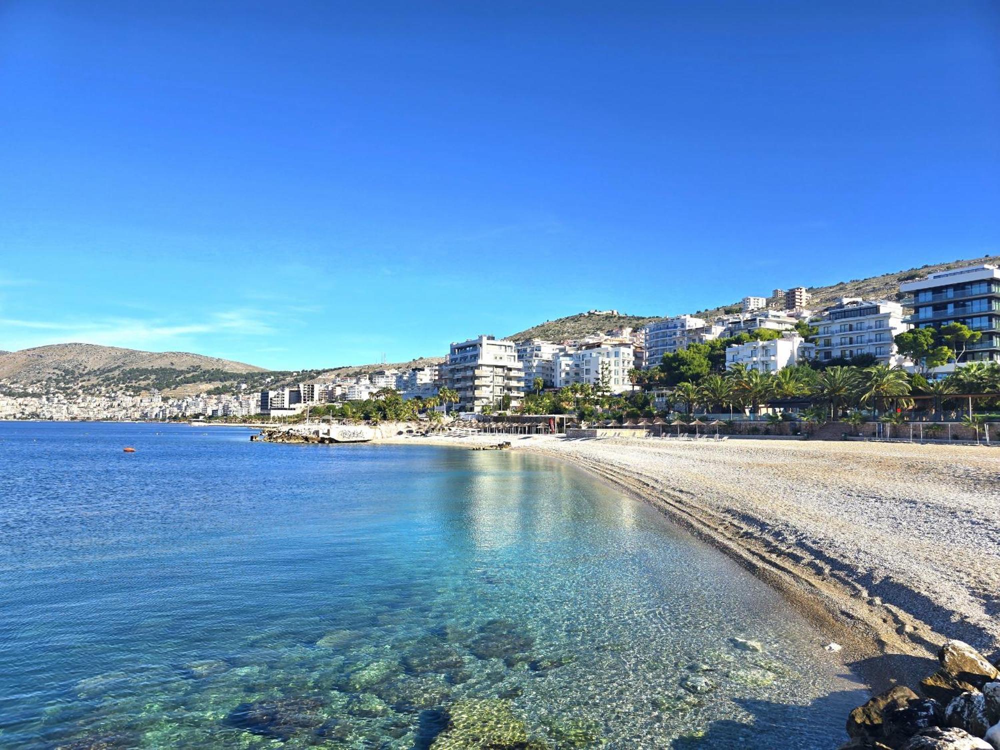 Appartamento Sunset Penthouse Sarandë Esterno foto