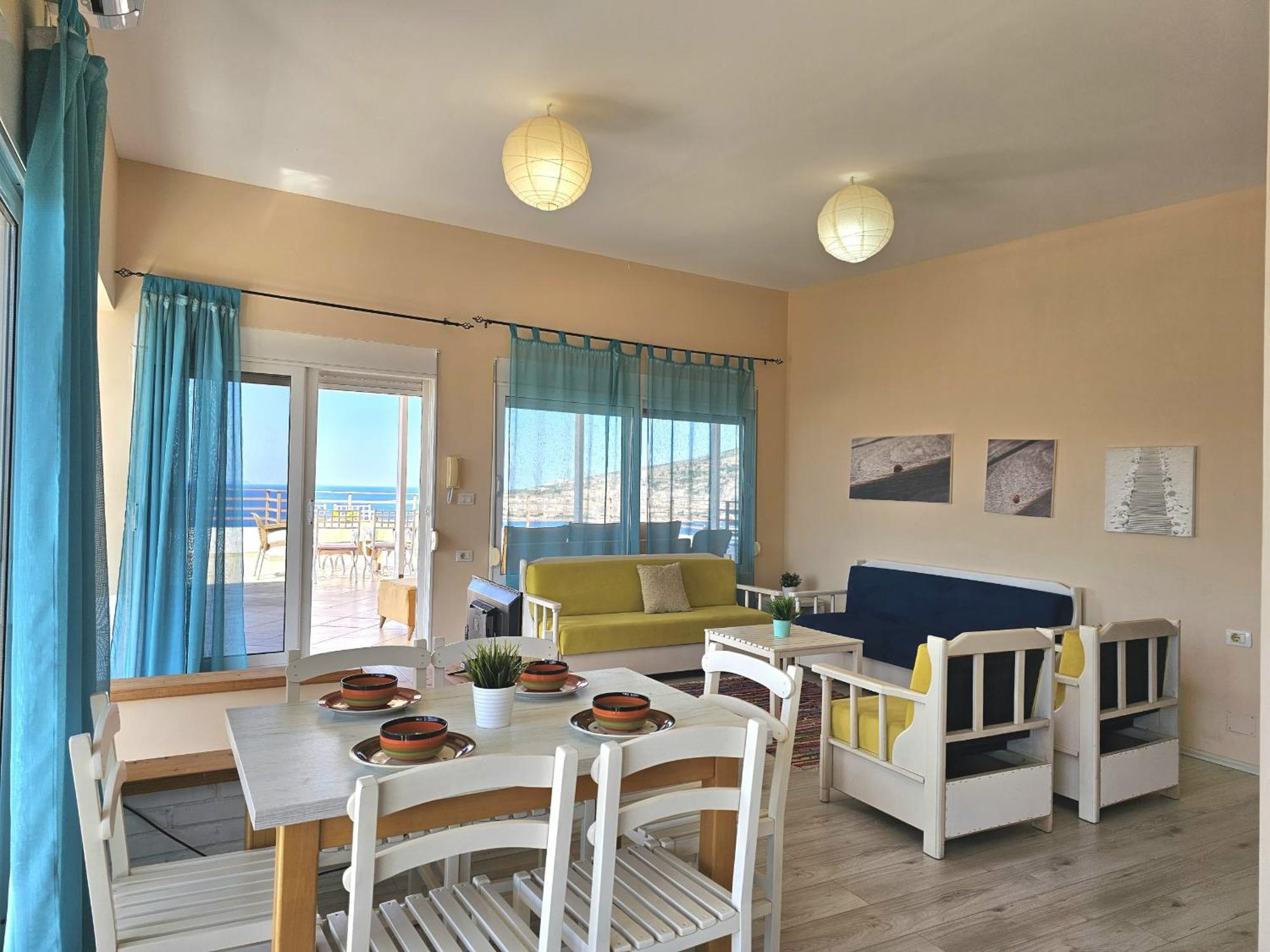Appartamento Sunset Penthouse Sarandë Esterno foto