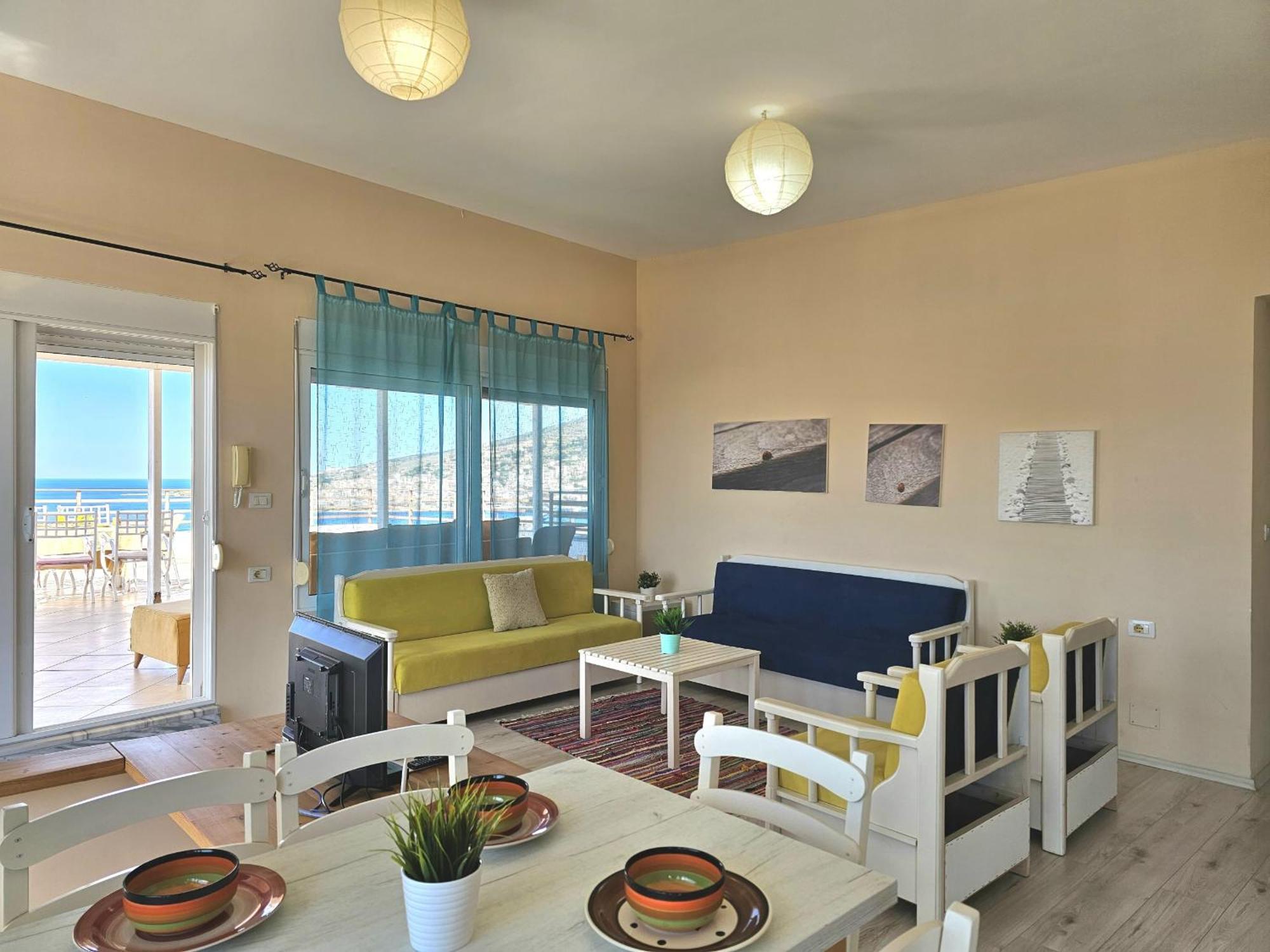 Appartamento Sunset Penthouse Sarandë Esterno foto